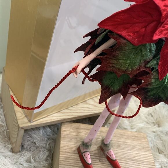 Dept 56 Patience Brewster Krinkles Red Poinsettia Fairy Figurine Ornament W/Box - Picture 8 of 17